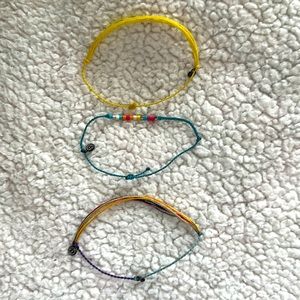 3 Pura Vida bracelets